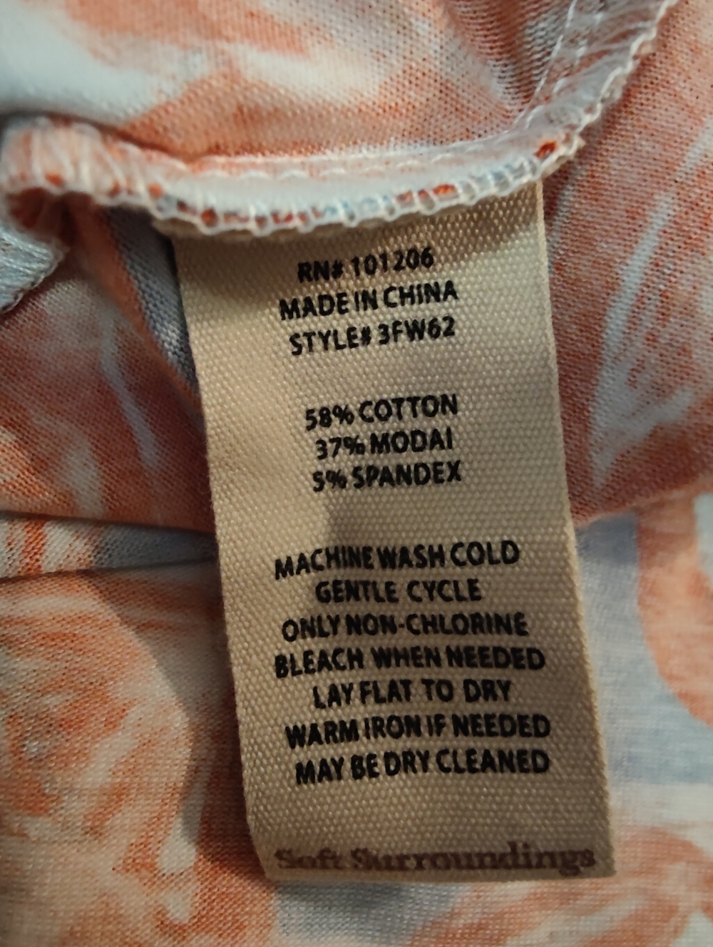 Soft Surroundings Spritzer Twist-Front Maxi Dress, Petite L - Picture 10 of 12
